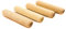 Tolux Espiga de Madera 8x35 [mm] Pack de 100 piezas, Clavijas de Madera, Clavijas Ranuradas, Tacos de Madera, Fabricadas en madera de haya de la mejor calidad de acuerdo con la norma DIN 68150