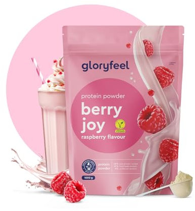 Proteine in Polvere Vegane 1 kg, 21g Proteine, Aumento Crescita Muscolare*, Gusto Lampone, Proteine Vegetali Isolate in Polvere di Pisello, Fagiolo e Girasole, Senza Glutine, Zucchero, Lattosio