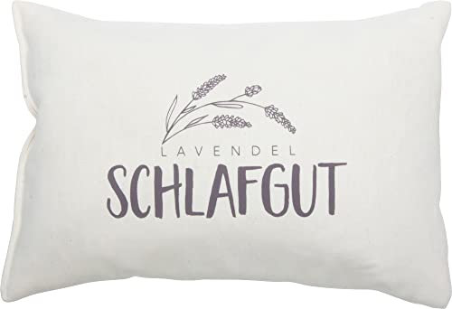 Herbalind Lavendelkissen Schlafgut Schurwolle & Lavendel Natur/beige Größe 30x20 cm
