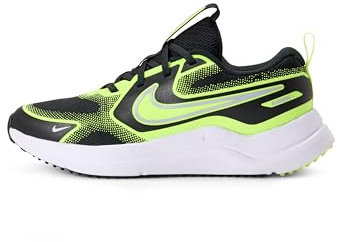 Nike Cosmic Runner (GS) Chaussures de Course pour Enfant Black/Wolf Grey/Volt 37.5