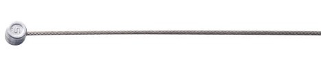 Shimano Stainless Steel MTB Brake Cable with Cap (1.6x2050mm)
