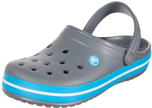 Crocs Crocband Clog 45-46 EU Charcoal/Ocean