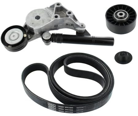 SKF VKMA31014 VKMA 31014 Spannrollensatz für Nebentrieb, Schwarz