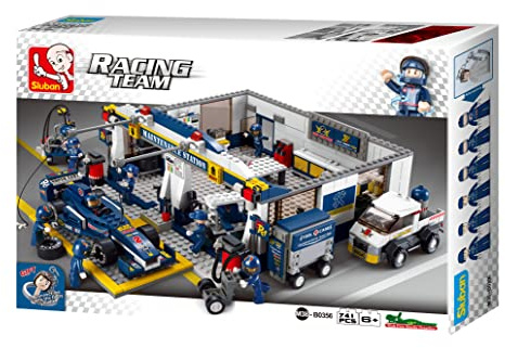 Sluban Formula 1 - M38-B0356 - Jeu de construction - Serie Garage (Workshop) Multicolor