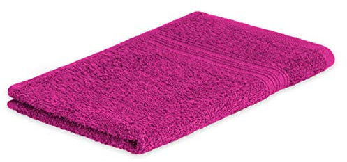 EXKLUSIV HEIMTEXTIL Frottier Handtücher Gästehandtuch 30 x 50 cm Pink 500 g