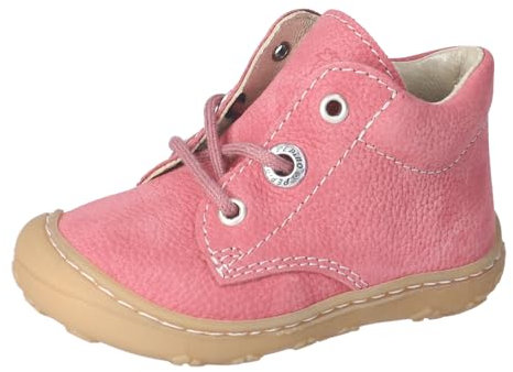 RICOSTA Mädchen Stiefel Cory, Baby und Kleinkinder Lauflernschuhe, Weite: Mittel, lose Einlage, terracare, Booties, Leder, Rosewood (321), 22 EU