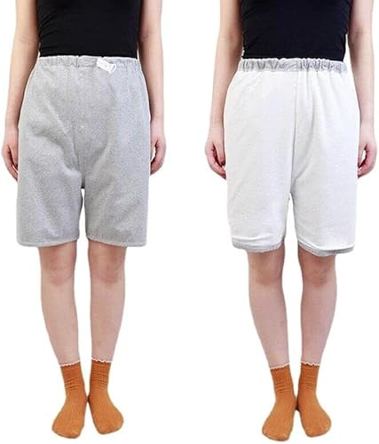Biancheria intima per incontinenza per adulti per enuresi notturna per uomini e donne, traspirante e lavabile, protezione dalle perdite urinarie, pantaloni per anziani