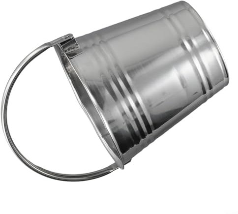 Raffreddatore per ghiaccio in acciaio inox, perfetto per vino e champagne (A)