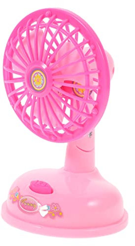 ibasenice 1 Pièce Mini Jouets Petit Électroménager Fan Mini Plastique Rose