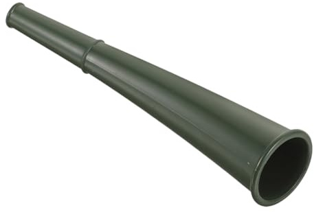 Milisten Corno Portatile per Allenamento e Tifo Calcio in Plastica Resistente, Rumorista Leggero per Eventi Sportivi All'aperto e Feste, Clacson Multisport