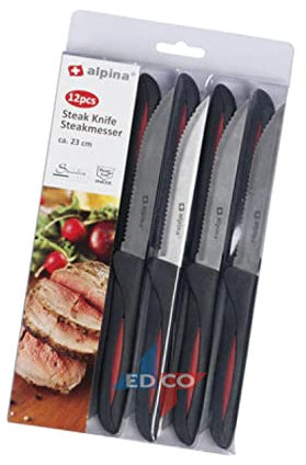 alpina Set di coltelli da bistecca (12 pezzi)