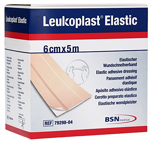 LEUKOPLAST Elastic Pflaster 6 cmx5 m Rolle 1 St