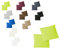 EXKLUSIV HEIMTEXTIL Kissenhülle Kissenbezug Doppelpack mit Reißverschluss hochwertige Jersey Qualität Apfelgrün 40 x 40 cm