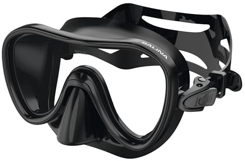 Seac Salina SLT, Masque de plongée en Silicone pour Hommes, Femmes et Enfants, idéal pour Le Snorkeling