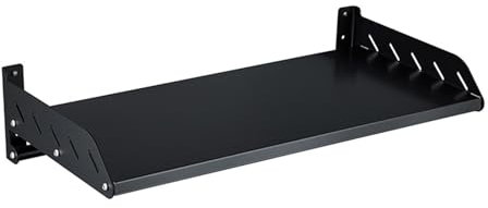 AVSMGP Etagere Micro Onde Noir Support De Rangement Multifonction Étagère De Four À Micro-Ondes en Acier Inoxydable avec 5 Crochets Capacité Portante 50Kg,80 * 35cm