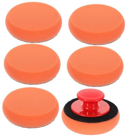Juego de Almohadillas de Pulido para Coches 1 Set Esponja