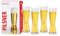 Spiegelau Biergläser Pils 425 ml, 4 Stück, Beer Classics, 4991970, Bier Gläser aus Kristallglas, spülmaschinenfest