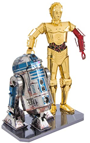 Metal Earth Star Wars Kit di costruzione 3D tagliato al laser, 6 schede metalliche, dai 14 anni in su, MMG276