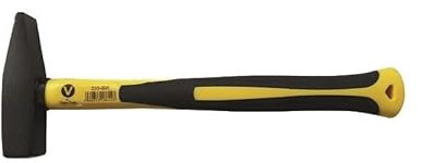 VaGo Engineer's Hammer Fibreglass Handle Hammer 300 g Locksmith Hammer Handle Protection
