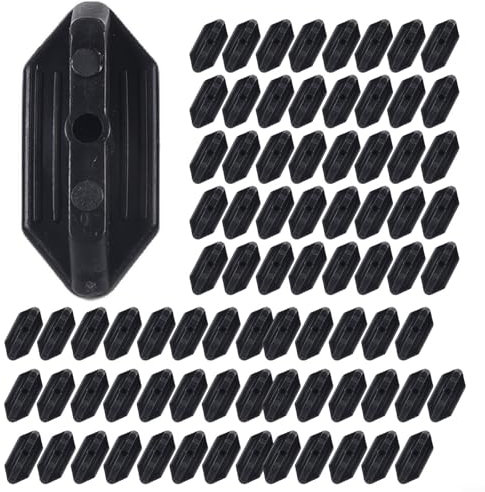 WPC Board Fastening Made Easy Get This Set of 100 Composite Deck Clips to Enhance the Look of Your Patio or Garden Floor
