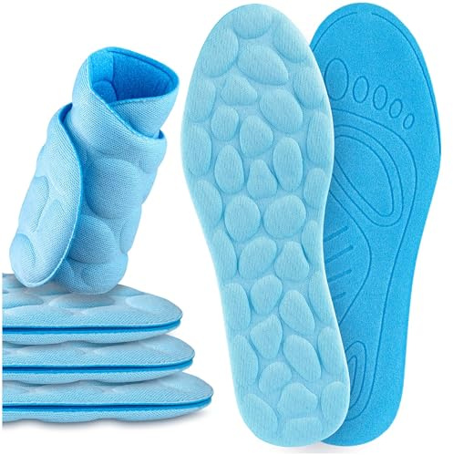 3 par barfotaskor SULPO av skum, bekväma, för löpning stötdämpning. Inlägg för arbetsskor, sportskor, fritidsskor, sneakers för kvinnor och män.