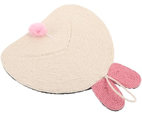 NOLITOY Alfombra Rascadora para Gatos De Sisal Interior para Dormir para La Pared Protege Muebles y Sofás