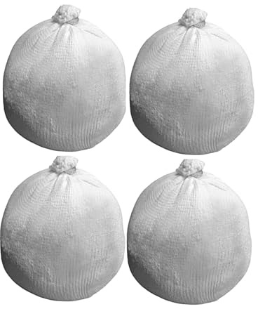 JcvPot 4 Magnesium Chalk Balls LX 56g, Kletterkreide für Klettern, Bouldern, Gewichtheben, Gymnastik, Poledance, Crossfit und Tennis, Staubarme Chalkballs für optimale Griffigkeit