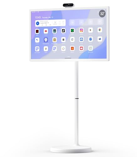Cozyla Tablet TV: 32 Smart Portable TV on Wheels with Google Play Store