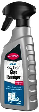 Caramba Easy Clean Glas Reiniger, Scheiben- und Spiegelreiniger für Auto und Haushalt, Spray mit Antibeschlag-Effekt, Lösemittelfrei, 500 ml