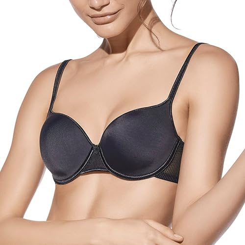 Selene, Reggiseno Donna a Balconcino, con Ferretto e Coppe Imbottite, Collezione Nati
