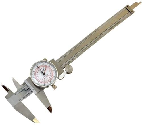 iGAGING 6-Inch 150 mm Dial Caliper, Dual Reading Scale, Metric and SAE Standard Measurement
