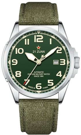 SEA-GULL Men's Mechanical Watch, Automatic Watches, Military Watches for Men, Mens Army Tactical Field Sport Work Watch, Waterproof Date Display, Outdoor Work Wrsitwatch, D581