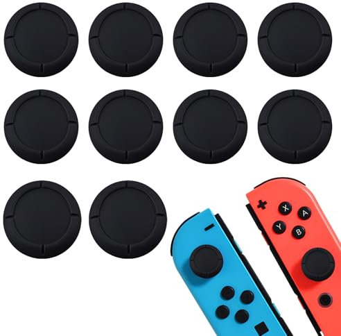 Replacement Joystick Covers for Nintendo Switch/OLED/Lite, Silicone Switch Joystick Caps, Analog Grip Cover, Switch Accessories for Comfortable Gaming & Enhanced Grip