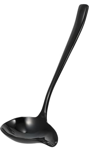 ROMISBABA Mestolo per Sugo Piccolo in Acciaio Inox 304 con Beccuccio, Cucchiaio da Salsa Multiuso per Cucina Domestica e Ristoranti, Utensile da Portata Facile da Pulire e Maneggevole