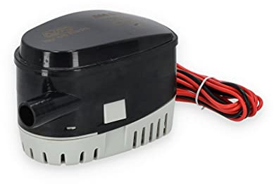 wellenshop Automatische Bilgepumpe 12 oder 24 Volt / 2271 oder 3785 l/h Lenzpumpe Wasserpumpe Pumpe Boot Schiff Bilge Bilgenpumpe Größe 12 Volt / 2271 l/h