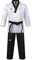 MOOTO Korea Taekwondo Poomsae Uniform WT Logo Taebek Dan MMA Kampfsport Karate Judo Kickboxen (170 - 179 cm)