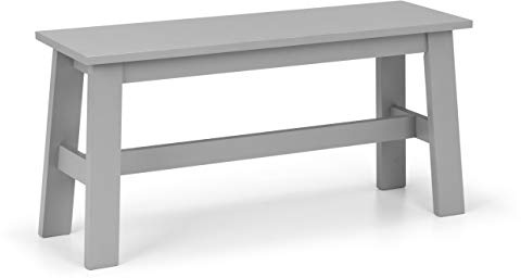 Julian Bowen Kobe Bench - Grey Benches