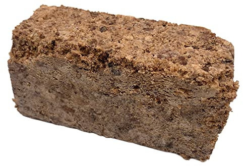 Snadi - Organische Afrikanische Schwarze Seife 200g | Handwerklich und Vegan | Verbessert Haut und Haar | Antibakterielle und Peeling-Eigenschaften | Handgeschnitten und Verpackt | Ghana
