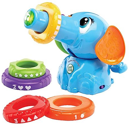 VTech - Tito cuenta y aprende, Figura con apilables, Juguetes para apilar y encajar, Bebés +9 meses, Versión ESP