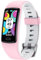 Montre Connectée Enfant Sport Smartwatch: 0.96 Connecté Bracelet Fille Garcon Fitness Tracker Activité avec Etanche Podomètre Tensiometre Moniteur de Sommeil Ecran Tactile Réveil (Rose)