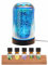 Candle-Brothers elektrischer Aroma Diffusor Set mit ätherischen Ölen | Luftbefeuchter Für Zuhause | Aroma Diffuser Klano | 100ml Wassertank | Aromatherapie für Yoga