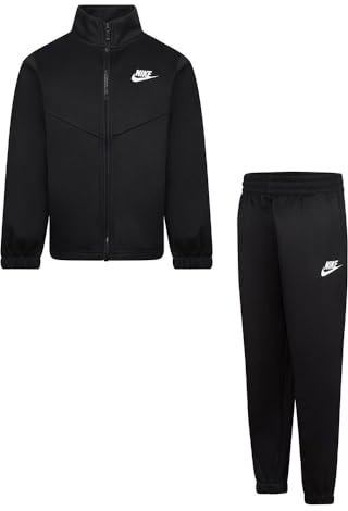 Nike Kinder Lifestyle Essnetials Trainingsanzug, Black, 6/7 Jahre