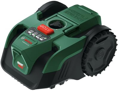 Bosch Cordless Robot Lawn Mower VISIMOW18V-100 (For Lawns up to 100 m², Cutting Width: 16 cm, Height of Cut: 20-60 mm,without Battery)