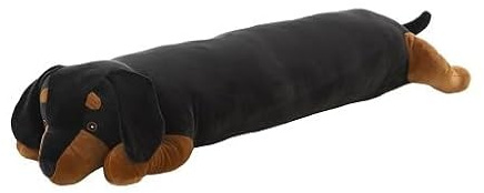 Creaciones Llopis - Oso de Peluche Gigante 100 cm Altura – Peluche XXL Súper Suave – Diferentes Modelos. (Perro Negro)