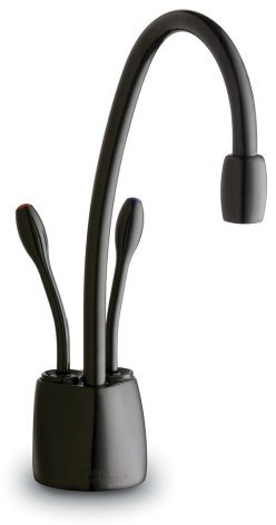 InSinkErator Contemporary Instant Hot and Cold Water Dispenser - Faucet Only, Matte Black, F-HC1100MBLK