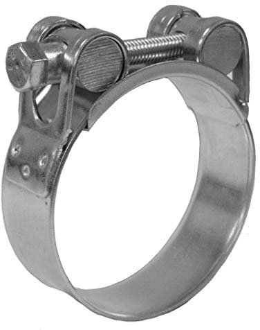 Jubilee Super Clamps Heavy Duty Exhaust Supra T Bolt clip 52-55mm x1pcs Mild Steel