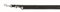 Trixie Active Soft V-Leine, M–L: 2,00 m/18 mm, schwarz