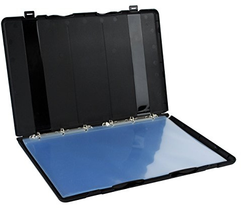 UniKeep Large Binder with Pages (11 x 17) - Black - Fully Enclosed Case Binder