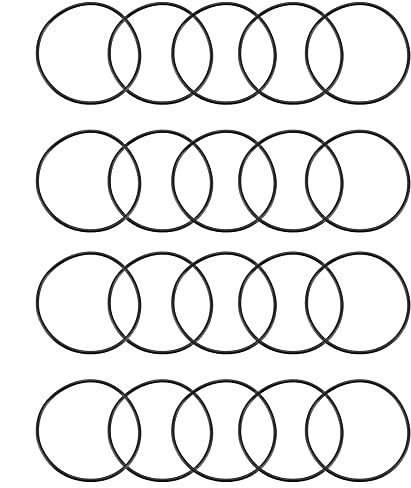 sourcing map Pack mit 20 Motor Scheibe Nitrilkautschuk metrischer O-ring 30mm Außendmr. 28mm Innendmr. 1mm Breite