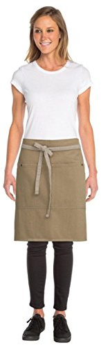 Chef Works Urban BB019 Austin Denim Half Bistro Apron